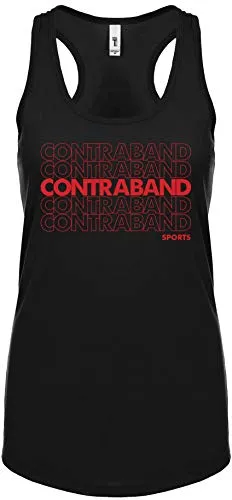 Contraband Sports 10299 Classic Bag Design Womens Racerback Tank Top