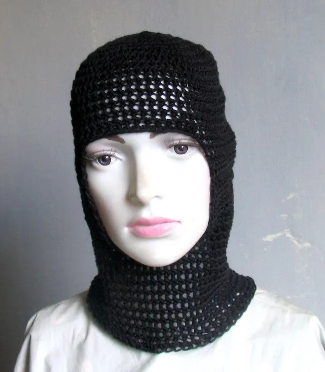 Cotton Unisex Balaclava. Victorian Balaclava