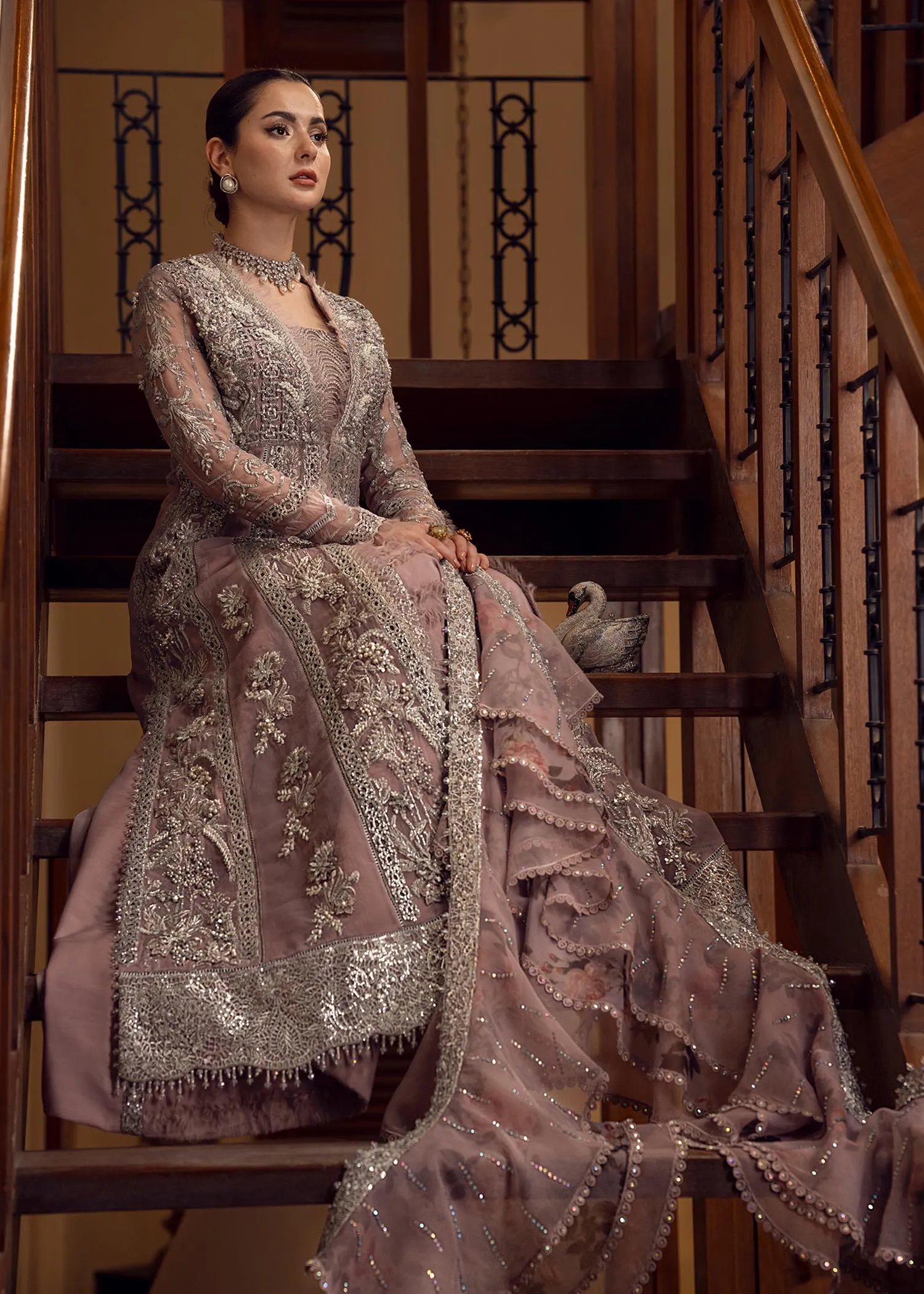 Crimson X Saira Shakira Aik Jhalak Wedding Collection – A Cutwork Affair