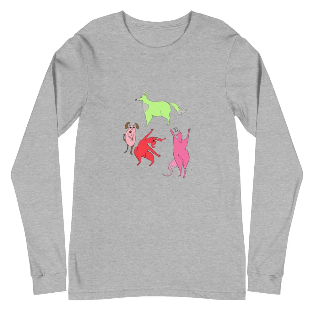 Doggy party Unisex Long Sleeve Tee