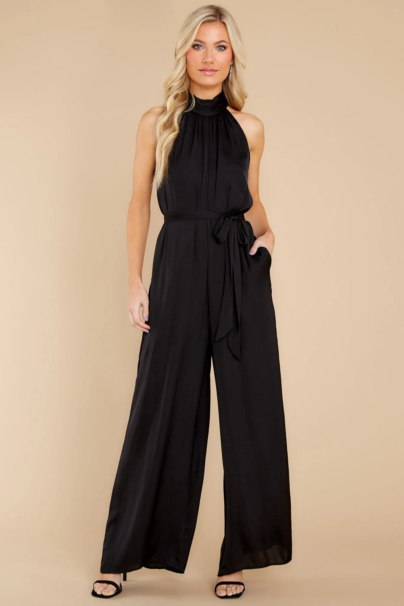 Fancy Fantasies Black Jumpsuit