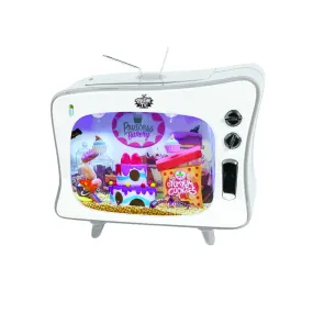 Fish Tank TV Grey/White 15 Litres