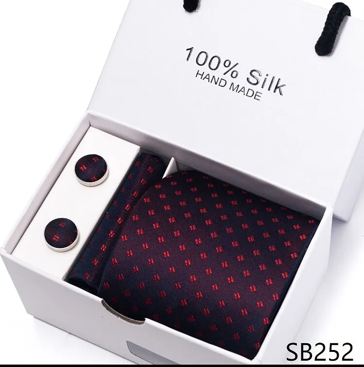 Gift for Men, 3 peice Tie, Cufflinks and pocket square.