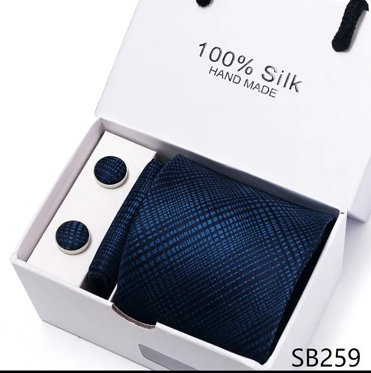 Gift for Men, 3 peice Tie, Cufflinks and pocket square.