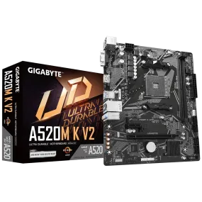 Gigabyte A520M K V2 Micro ATX AM4 Motherboard