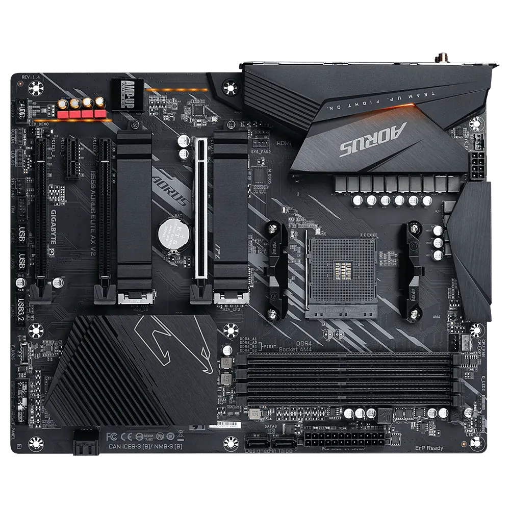 Gigabyte B550 Aorus Elite AX V2 ATX AM4 Motherboard