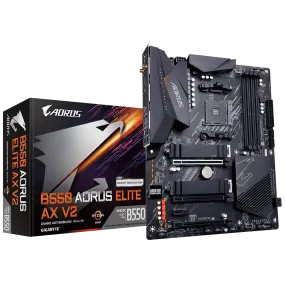 Gigabyte B550 Aorus Elite AX V2 ATX AM4 Motherboard