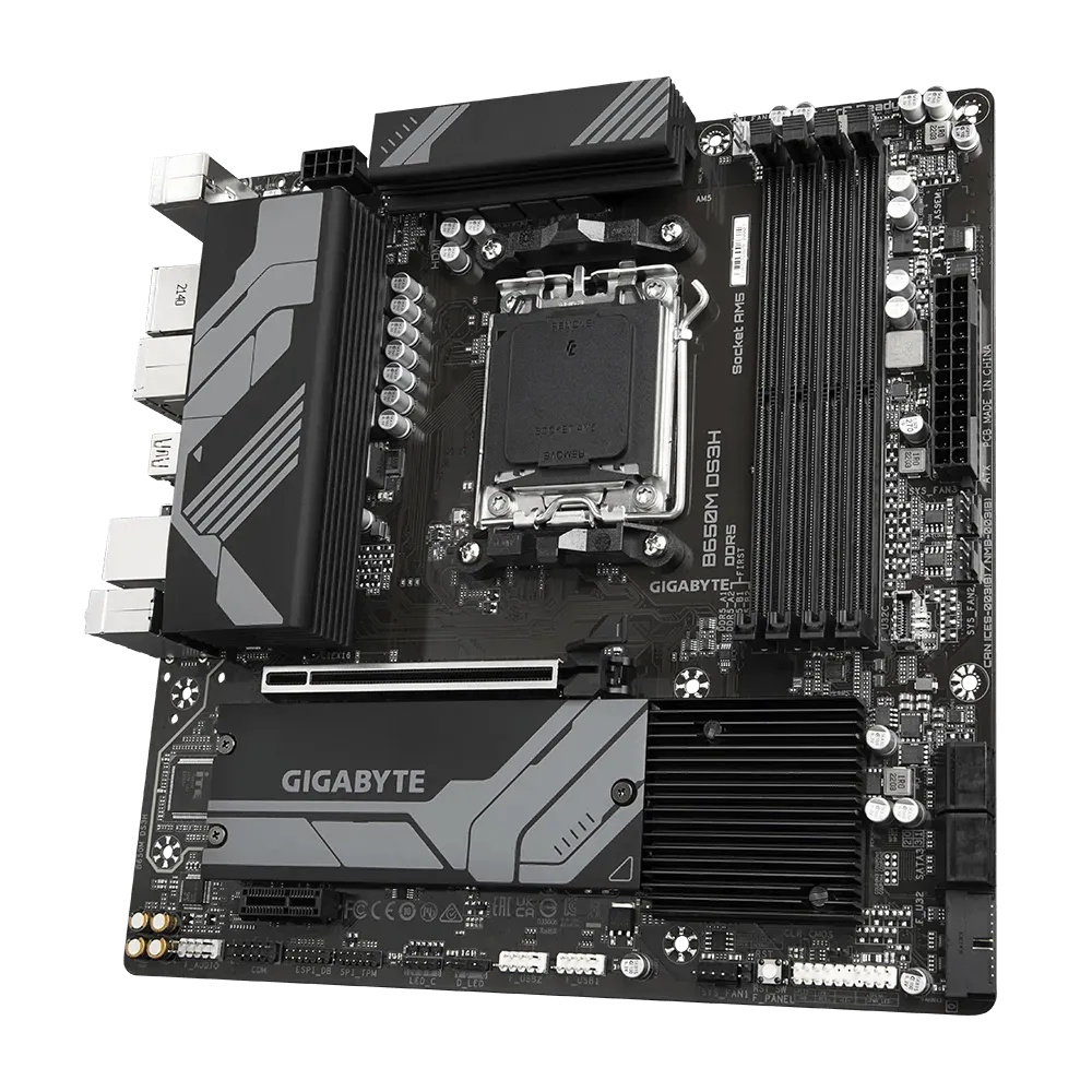 Gigabyte B650M DS3H mATX AM5 Motherboard