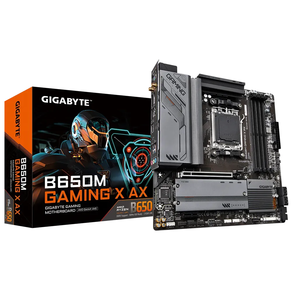 Gigabyte B650M GAMING X AX Micro-ATX AM5 Motherboard