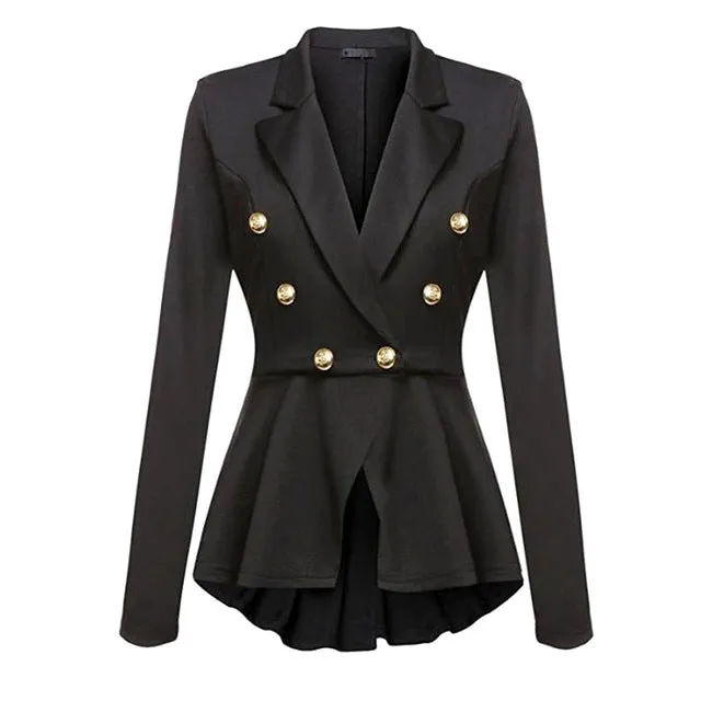 Gothic Casual Slim Fit Coat Blazer