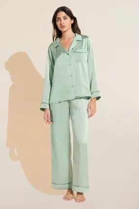 Inez Washable Silk Long PJ Set