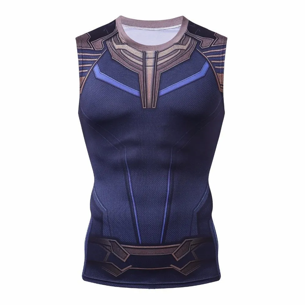 Infinity War THANOS Compression Tank Top