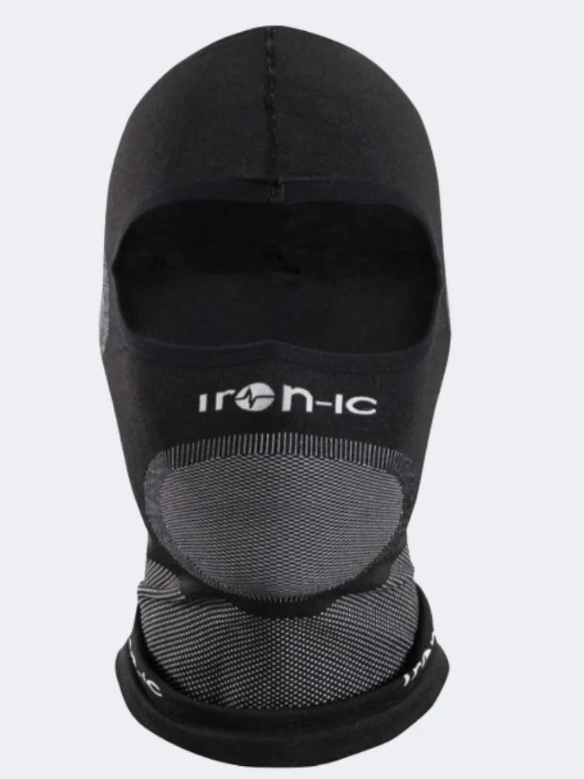 Iron Ic  Unisex Skiing Balaclava Black