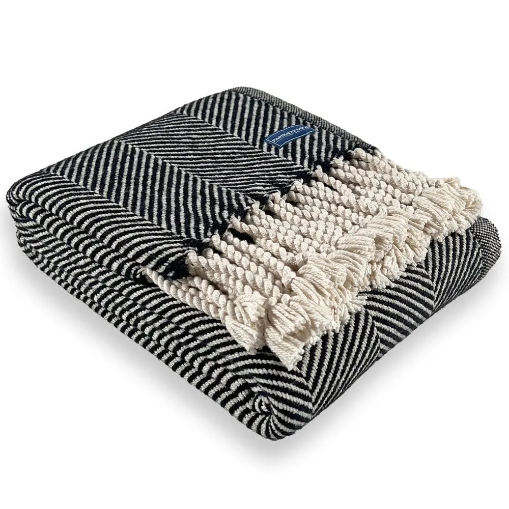 Islesboro Cotton & Alpaca Throw