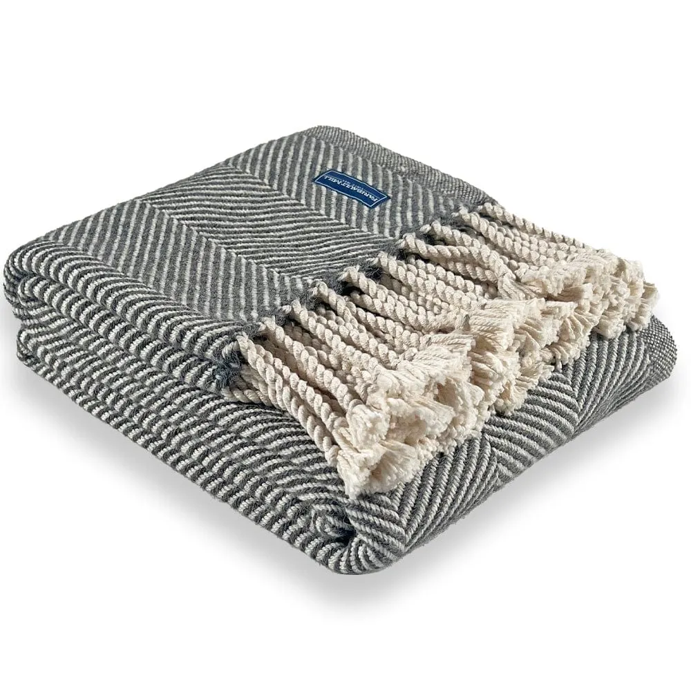 Islesboro Cotton & Alpaca Throw