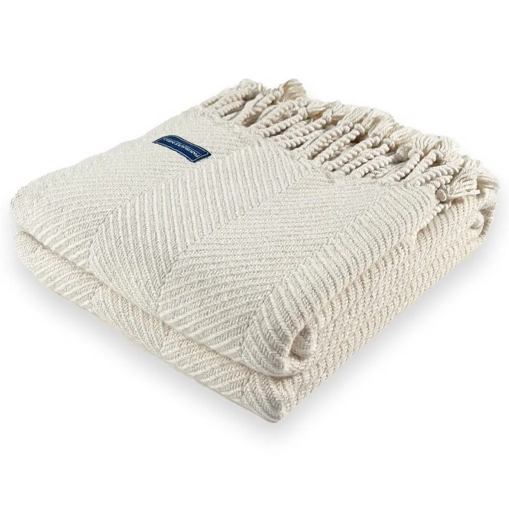 Islesboro Cotton & Alpaca Throw