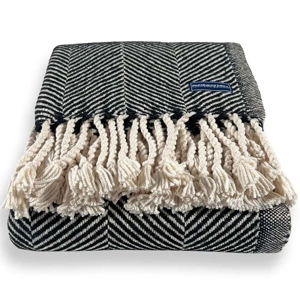 Islesboro Cotton & Alpaca Throw