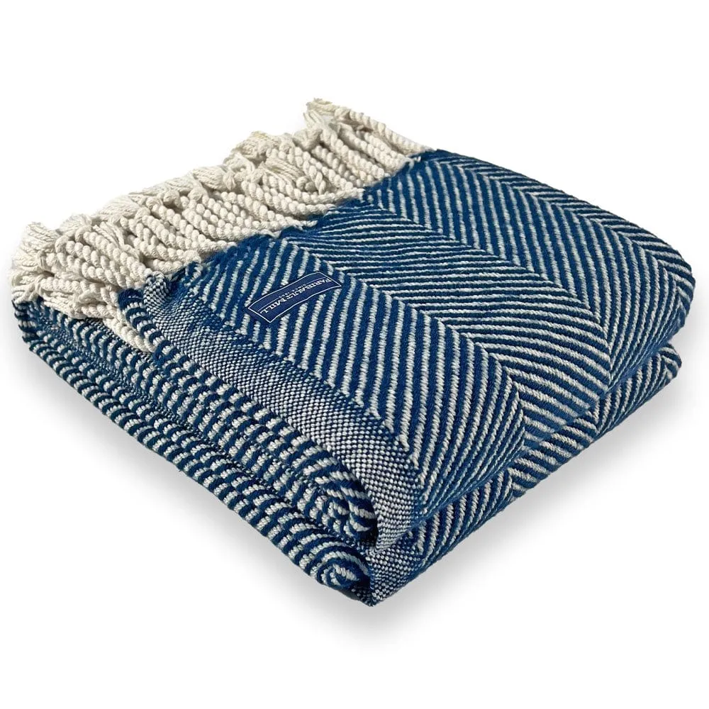 Islesboro Cotton & Alpaca Throw