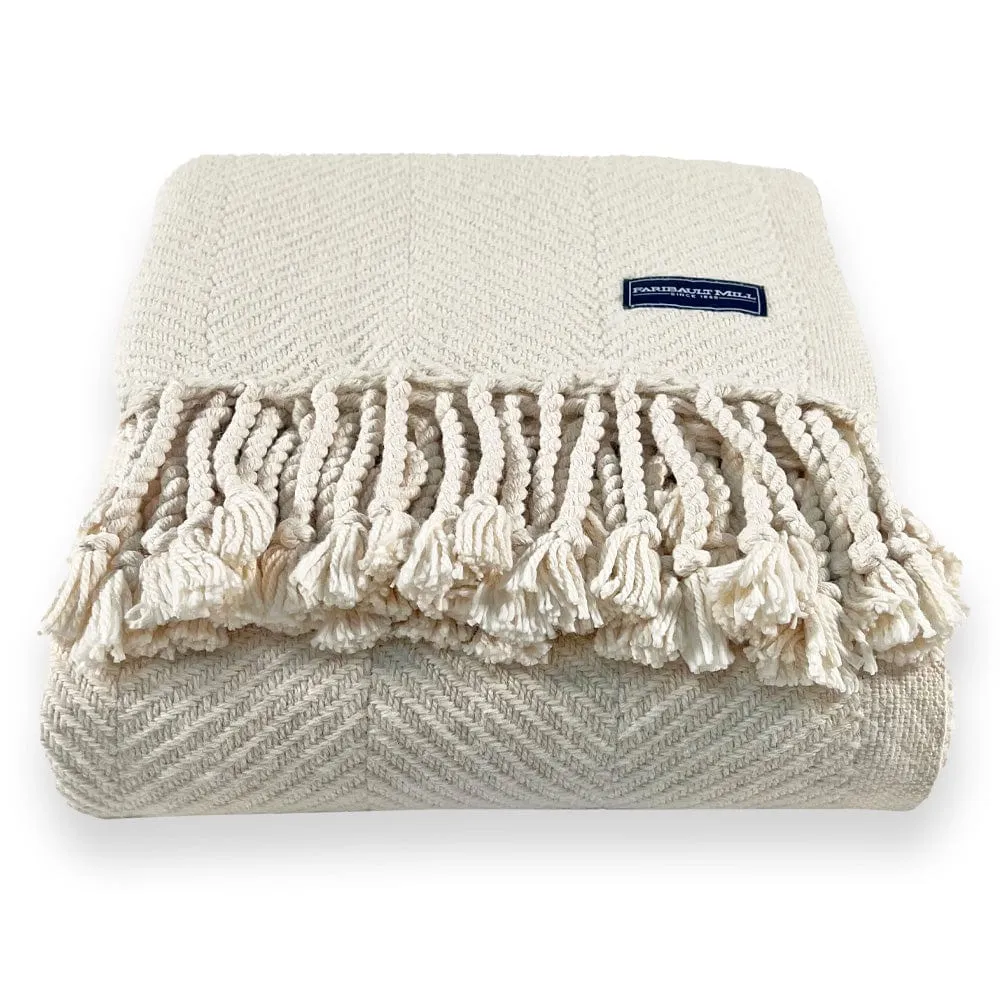 Islesboro Cotton & Alpaca Throw