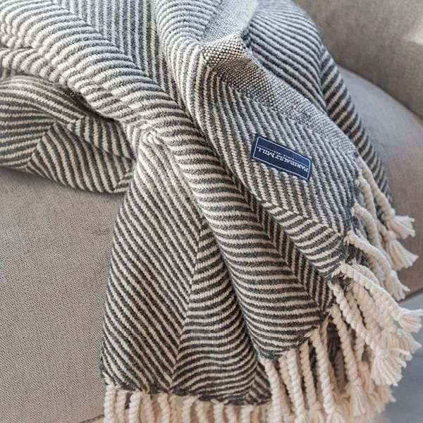 Islesboro Cotton & Alpaca Throw