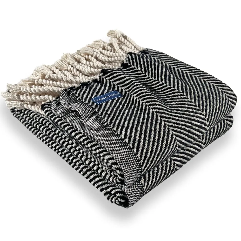 Islesboro Cotton & Alpaca Throw