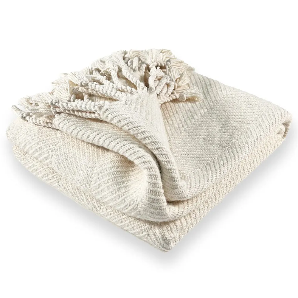 Islesboro Cotton & Alpaca Throw