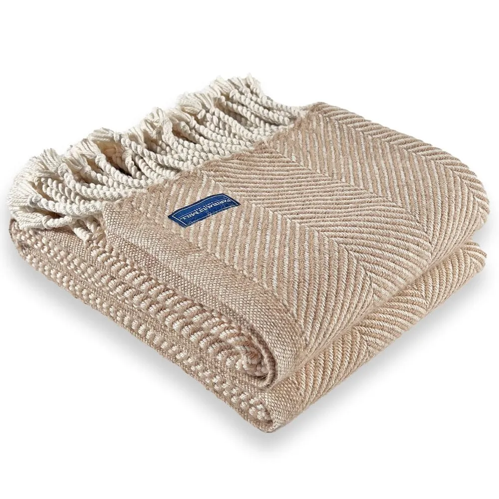 Islesboro Cotton & Alpaca Throw