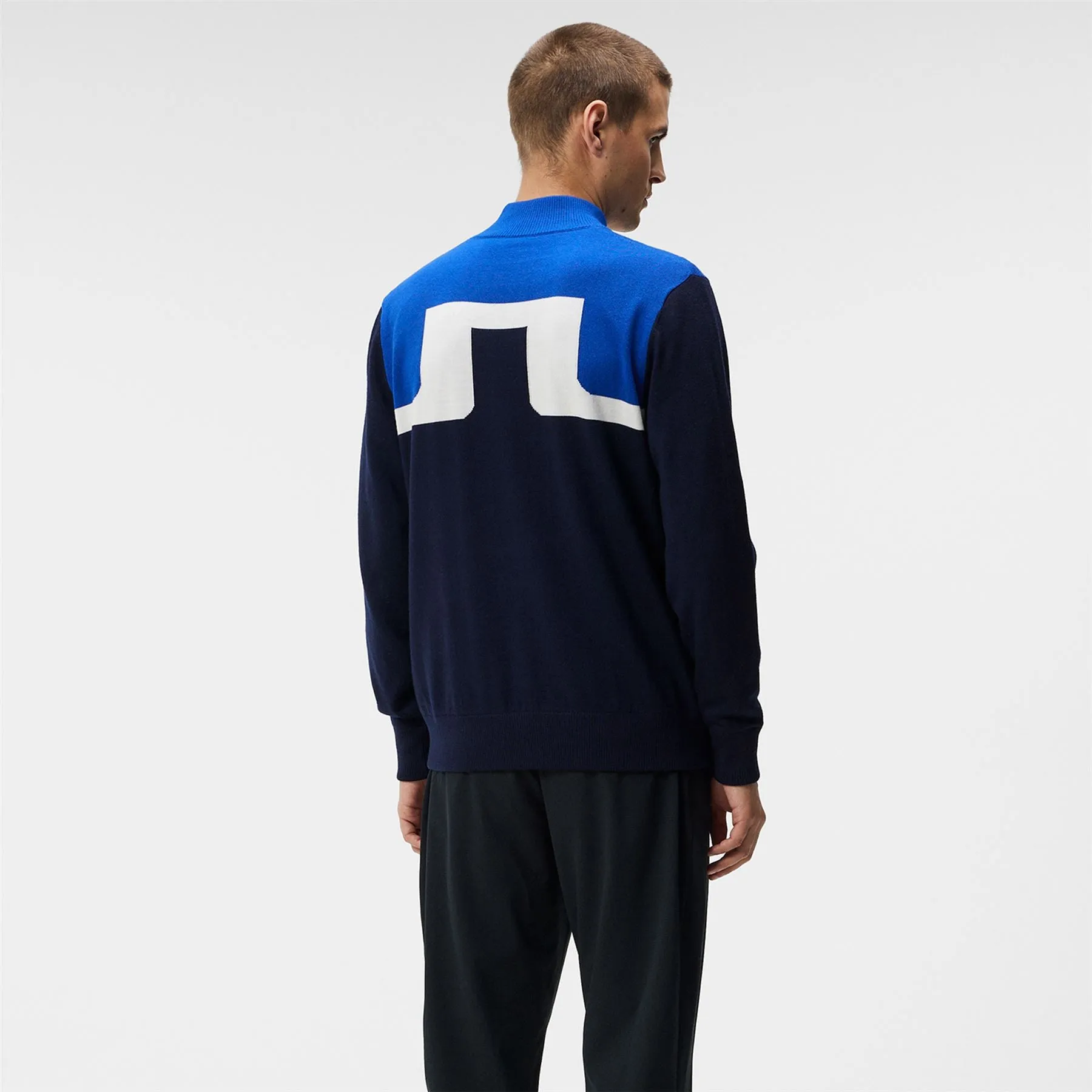 Jeff Windbreaker Sweater JL Navy - AW23