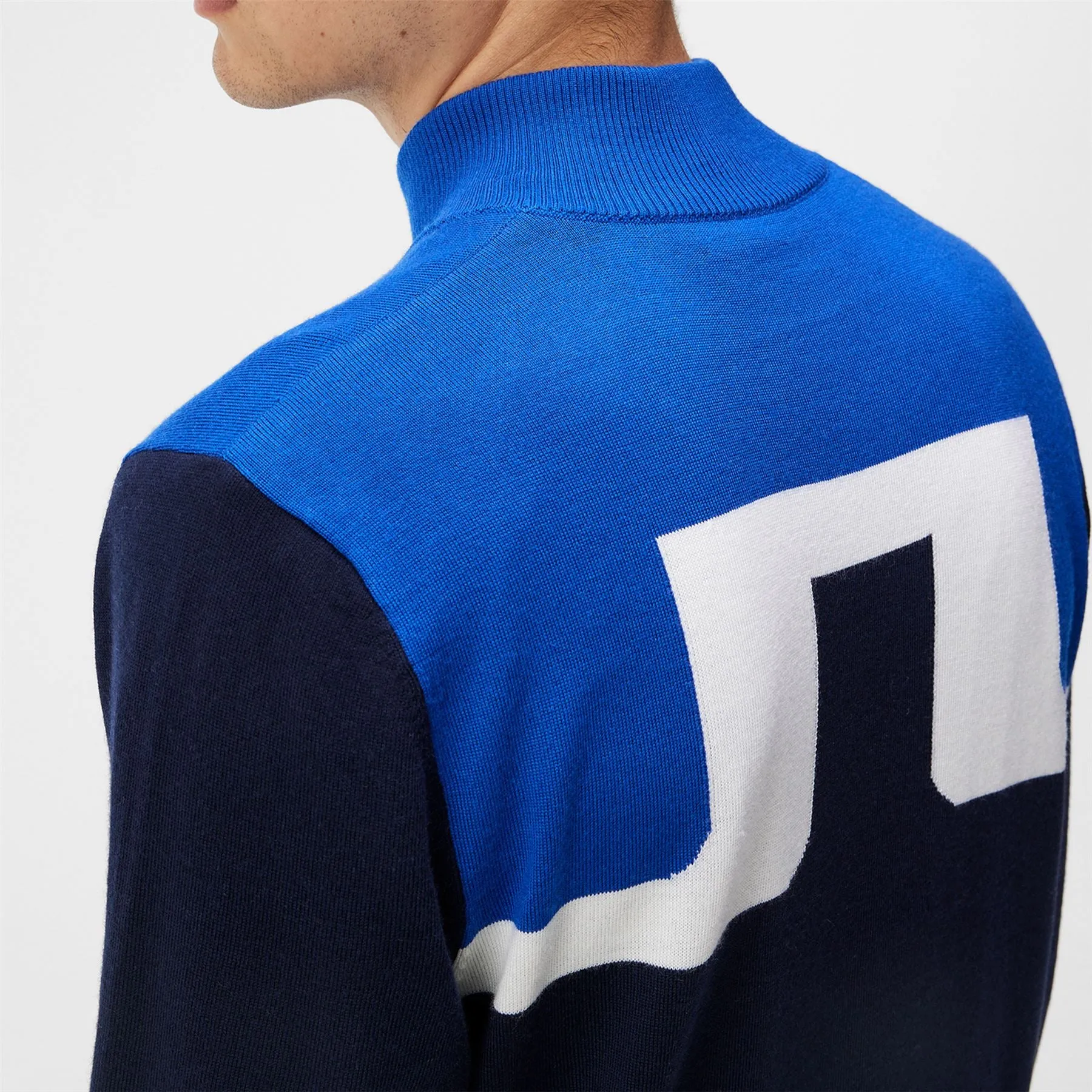 Jeff Windbreaker Sweater JL Navy - AW23