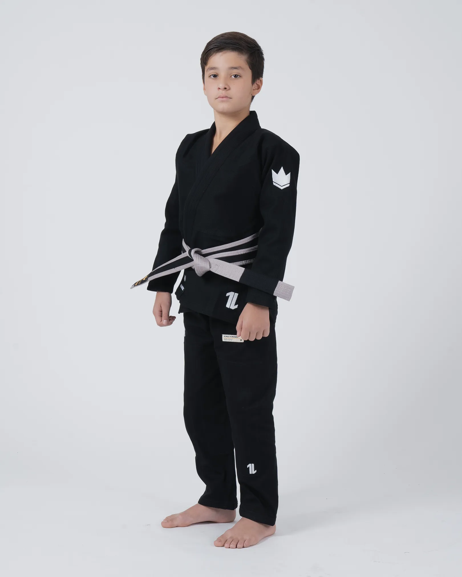 Kingz The ONE V2 Kids BJJ Gi - Black