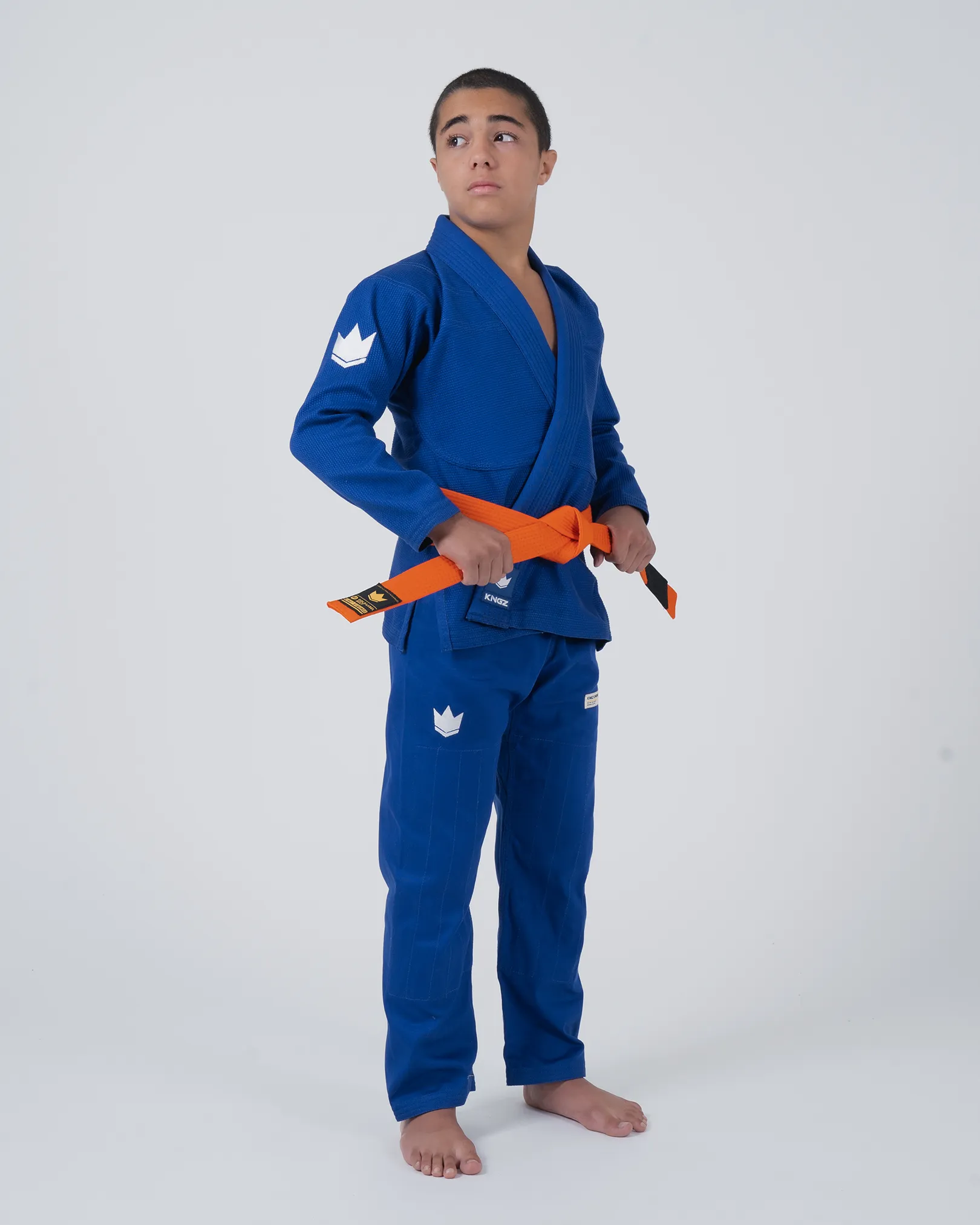 Kingz The ONE V2 Kids BJJ Gi - Blue