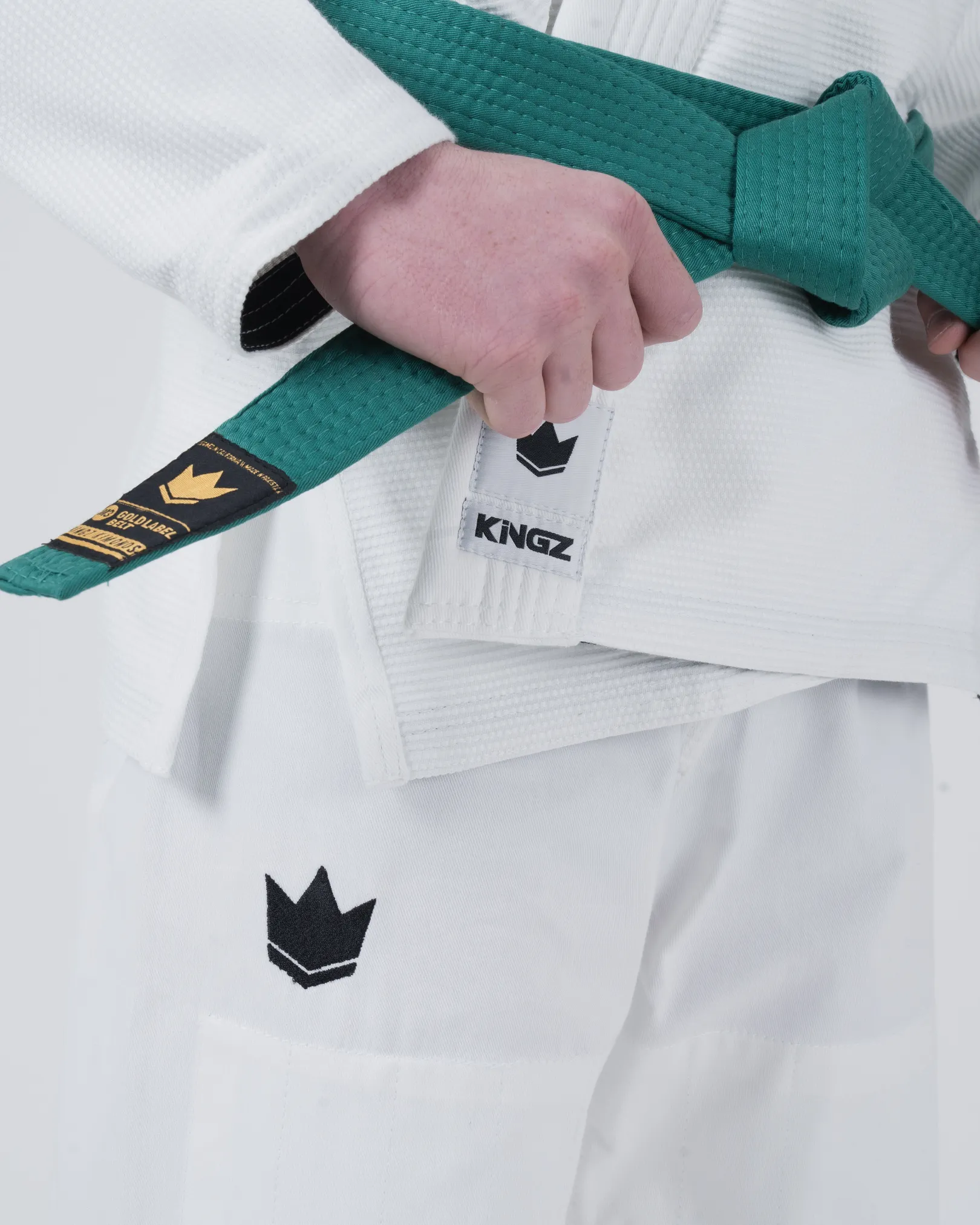 Kingz The ONE V2 Kids BJJ Gi - White - 2024 Model