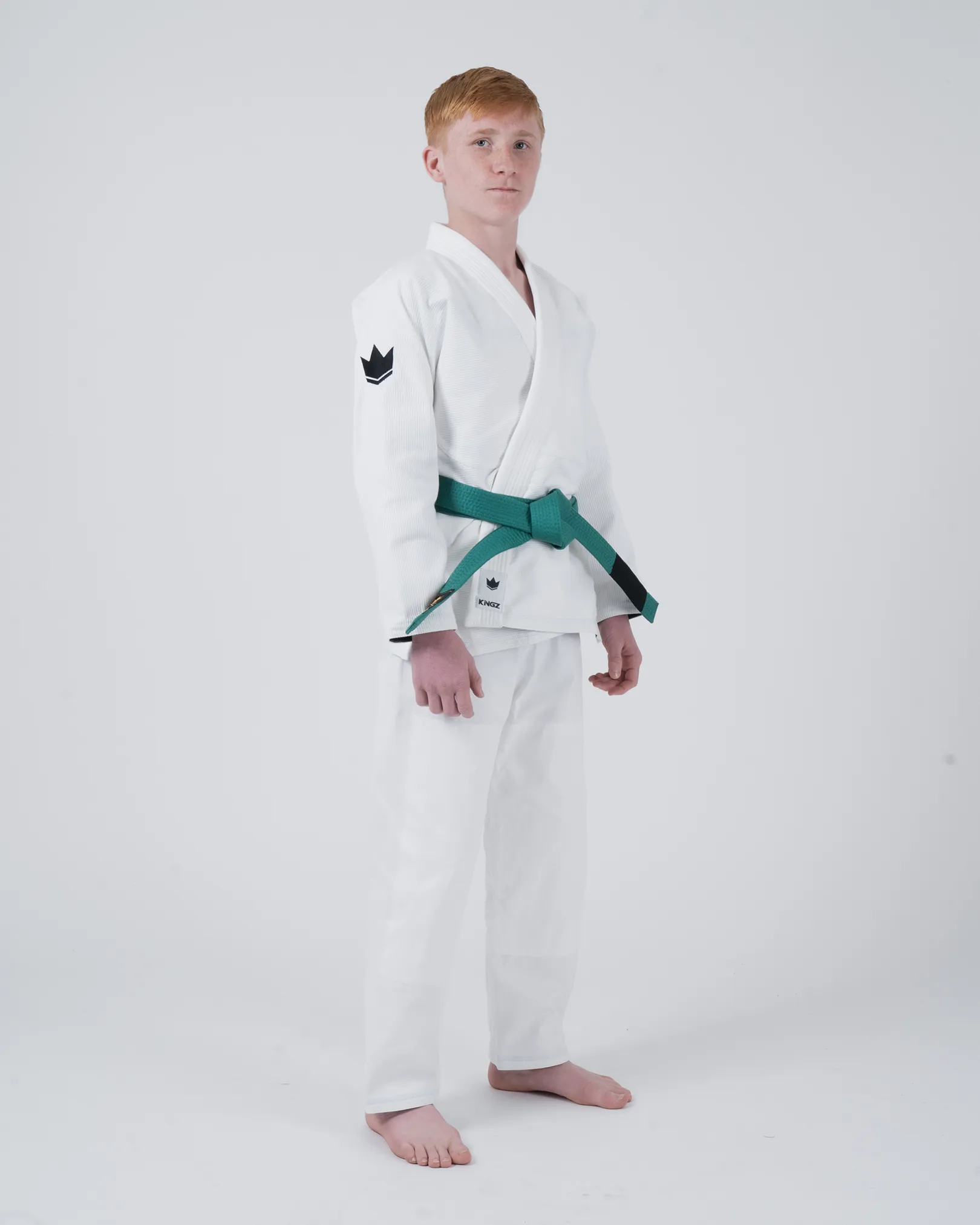 Kingz The ONE V2 Kids BJJ Gi - White - 2024 Model