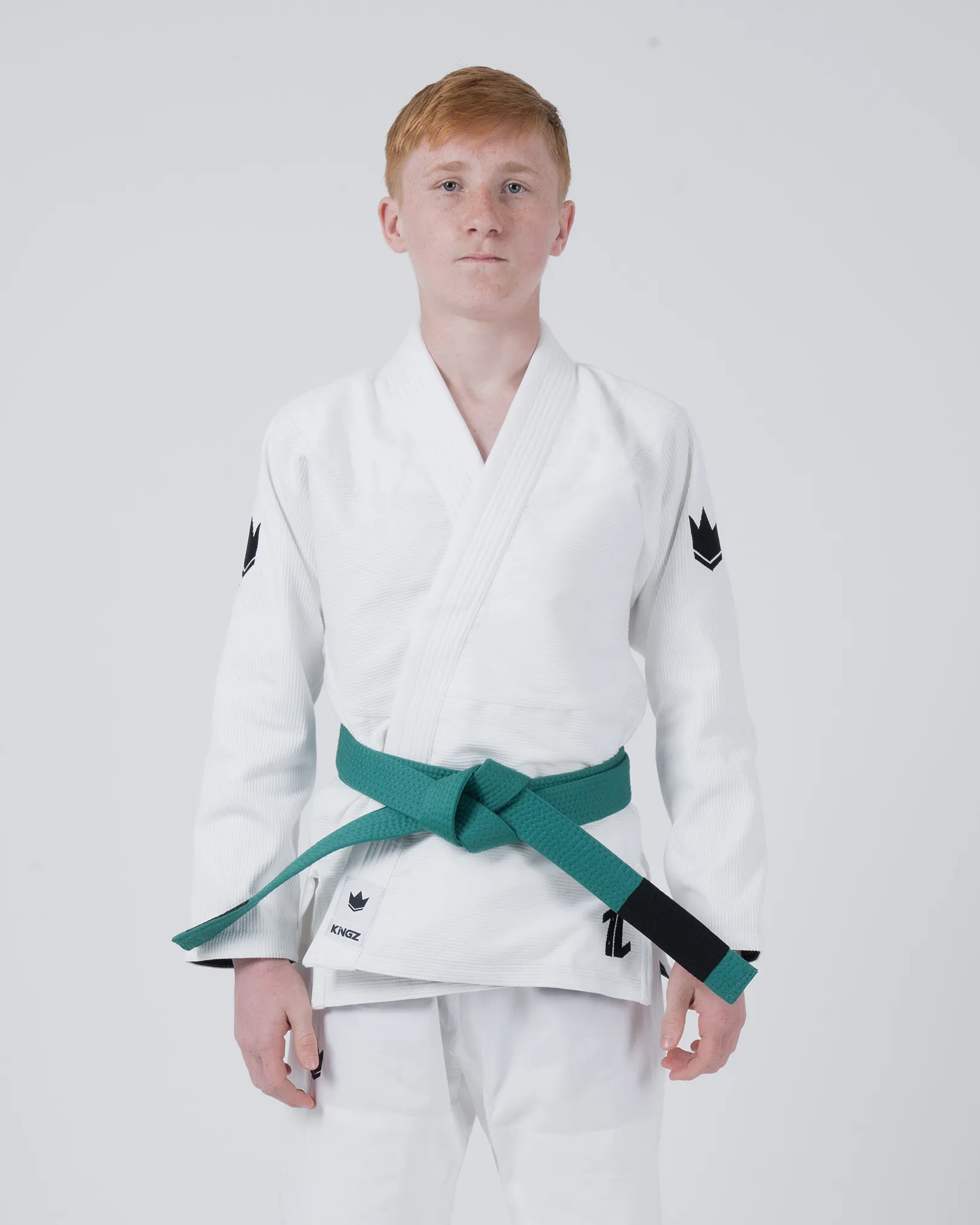 Kingz The ONE V2 Kids BJJ Gi - White - 2024 Model