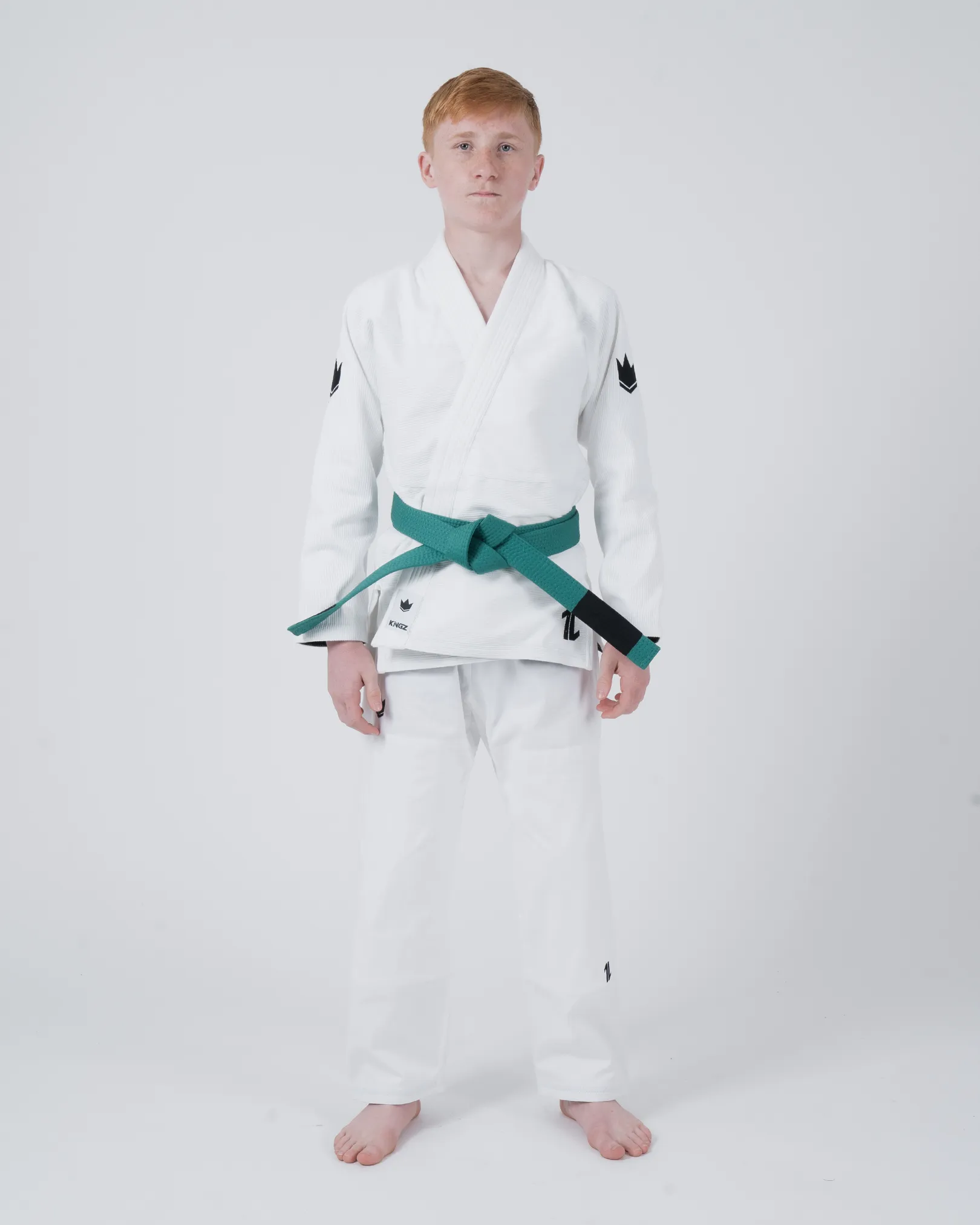 Kingz The ONE V2 Kids BJJ Gi - White - 2024 Model