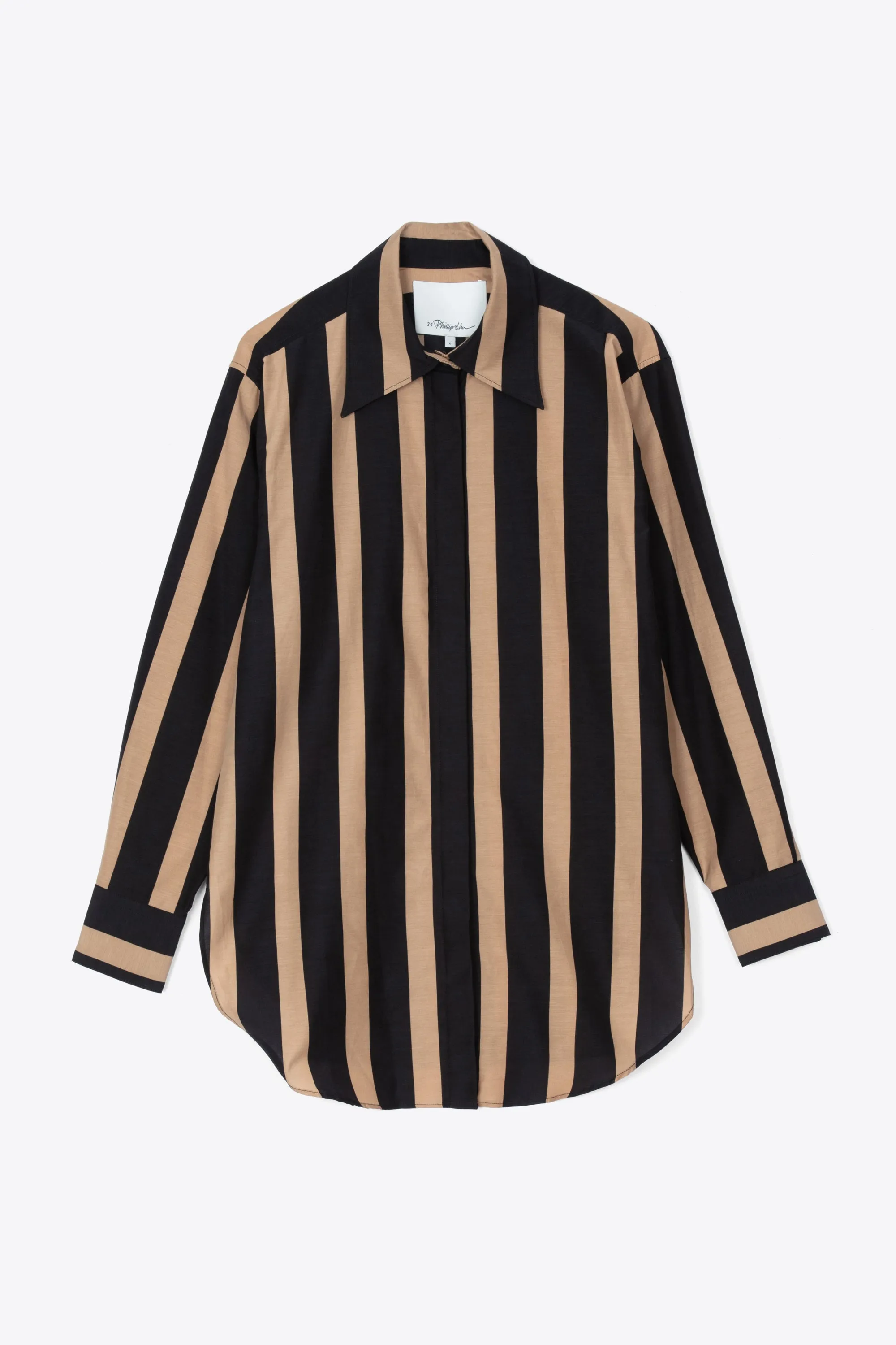 Long Sleeve Striped Shirt