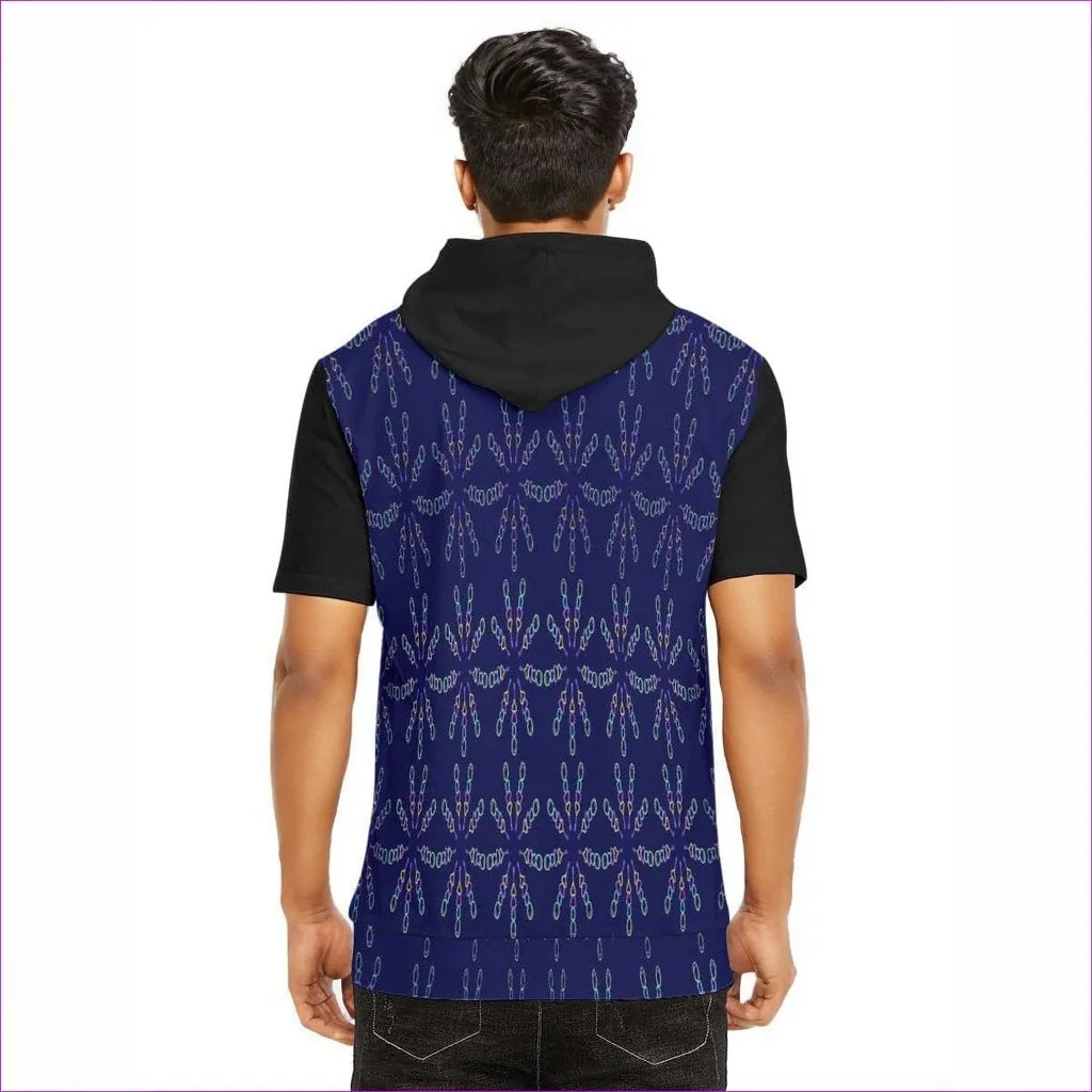 Mandala Men's T-Shirt With Hood | 100% Cotton