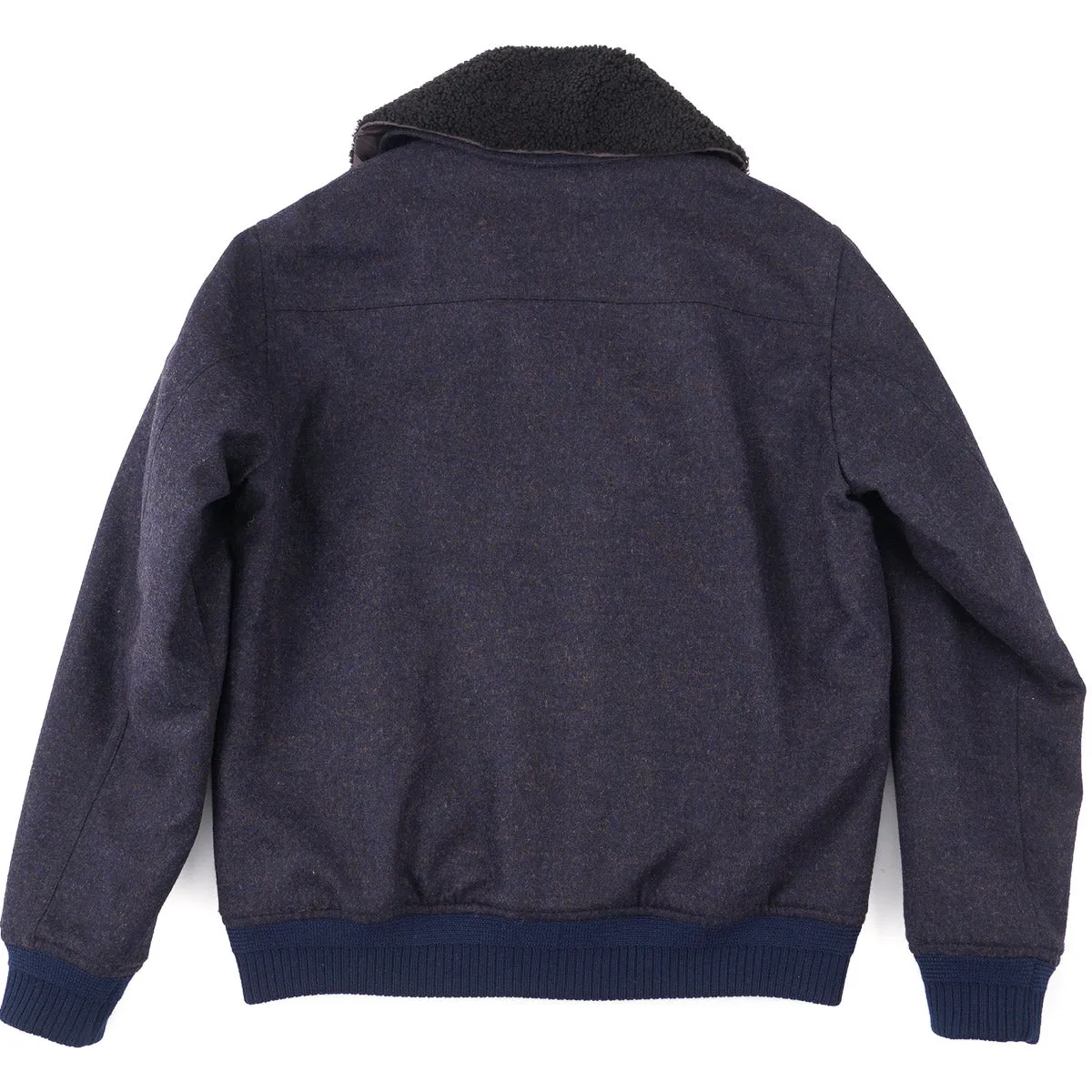 Manto Alpaca-Wool Bomber Jacket