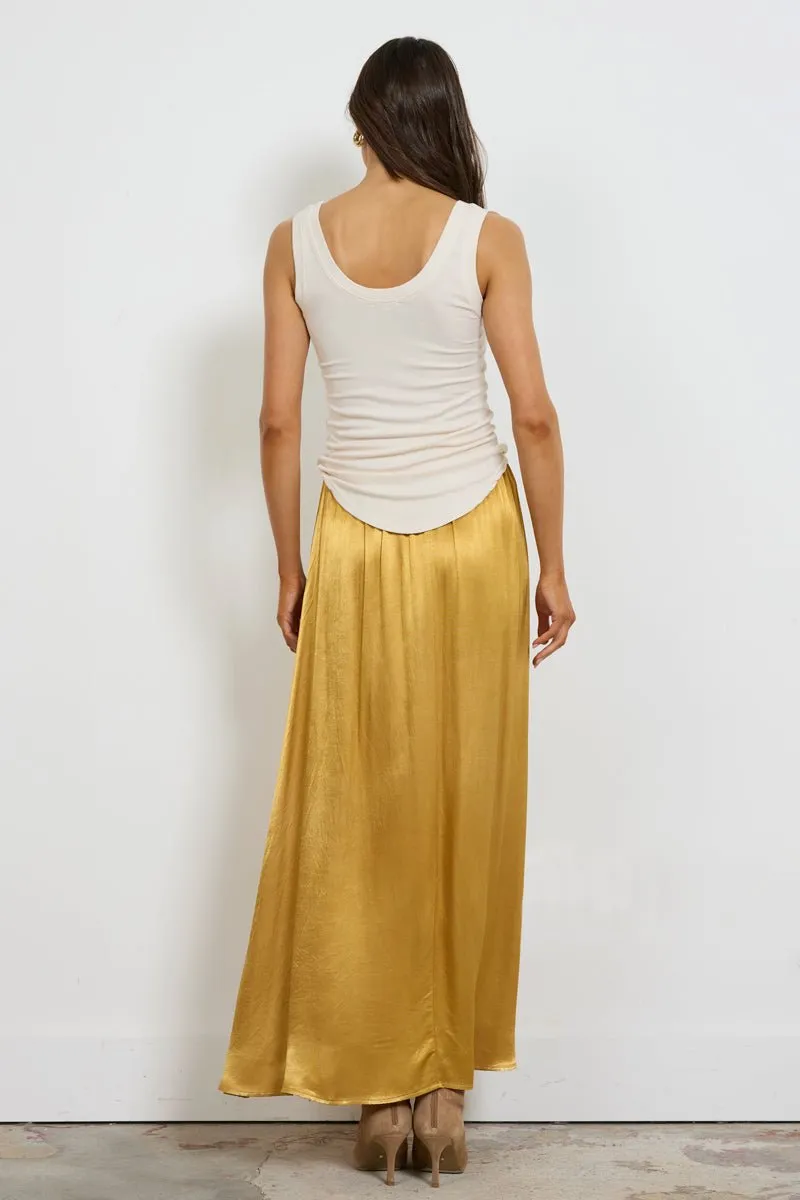 MAUREEN SATIN VOLUME SKIRT