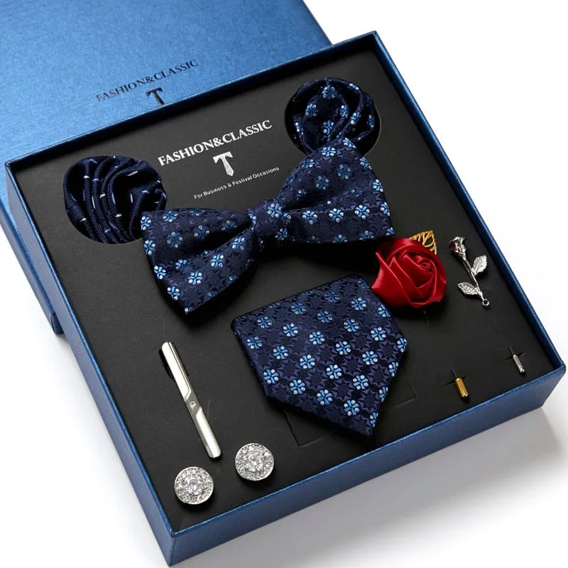 Men Tie Set Luxury Gift Box