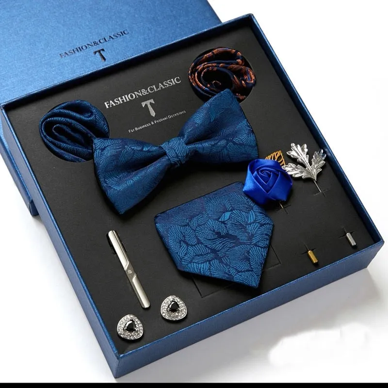 Men Tie Set Luxury Gift Box