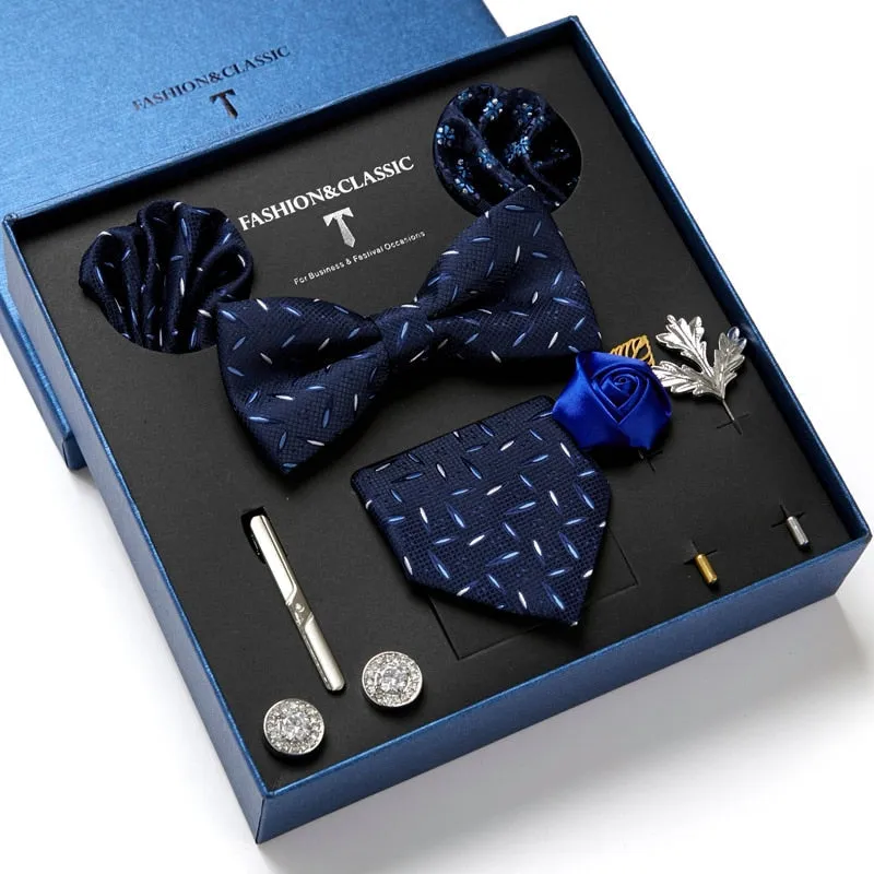 Men Tie Set Luxury Gift Box