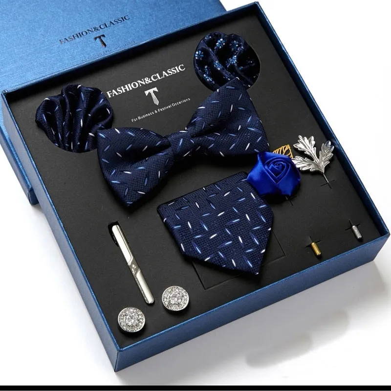 Men Tie Set Luxury Gift Box