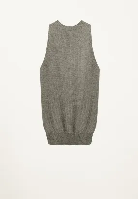 Mika Sleeveless in Birch