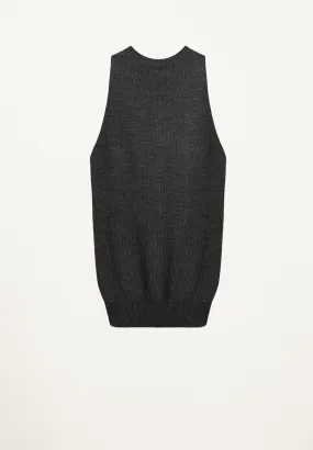 Mika Sleeveless in Black