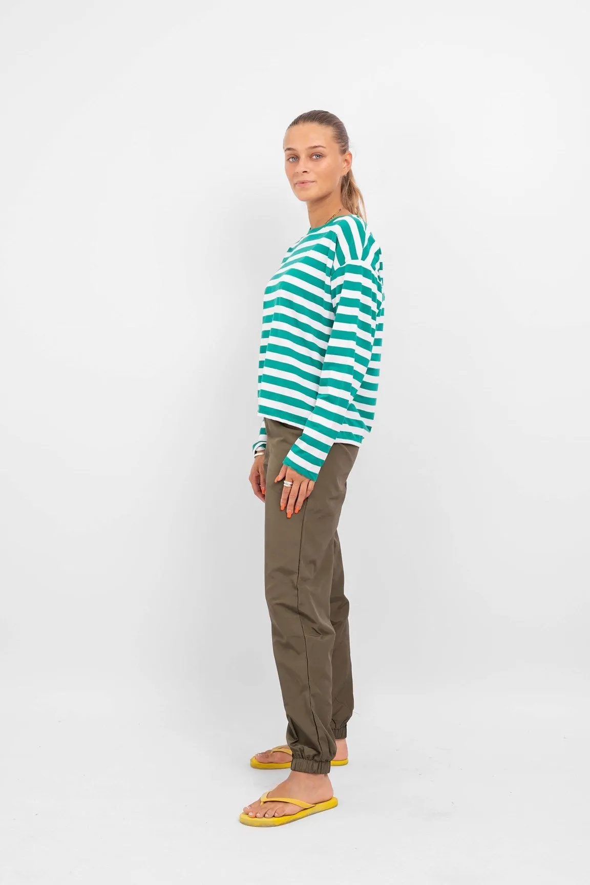 Nelli Long Sleeve Jumper - Green