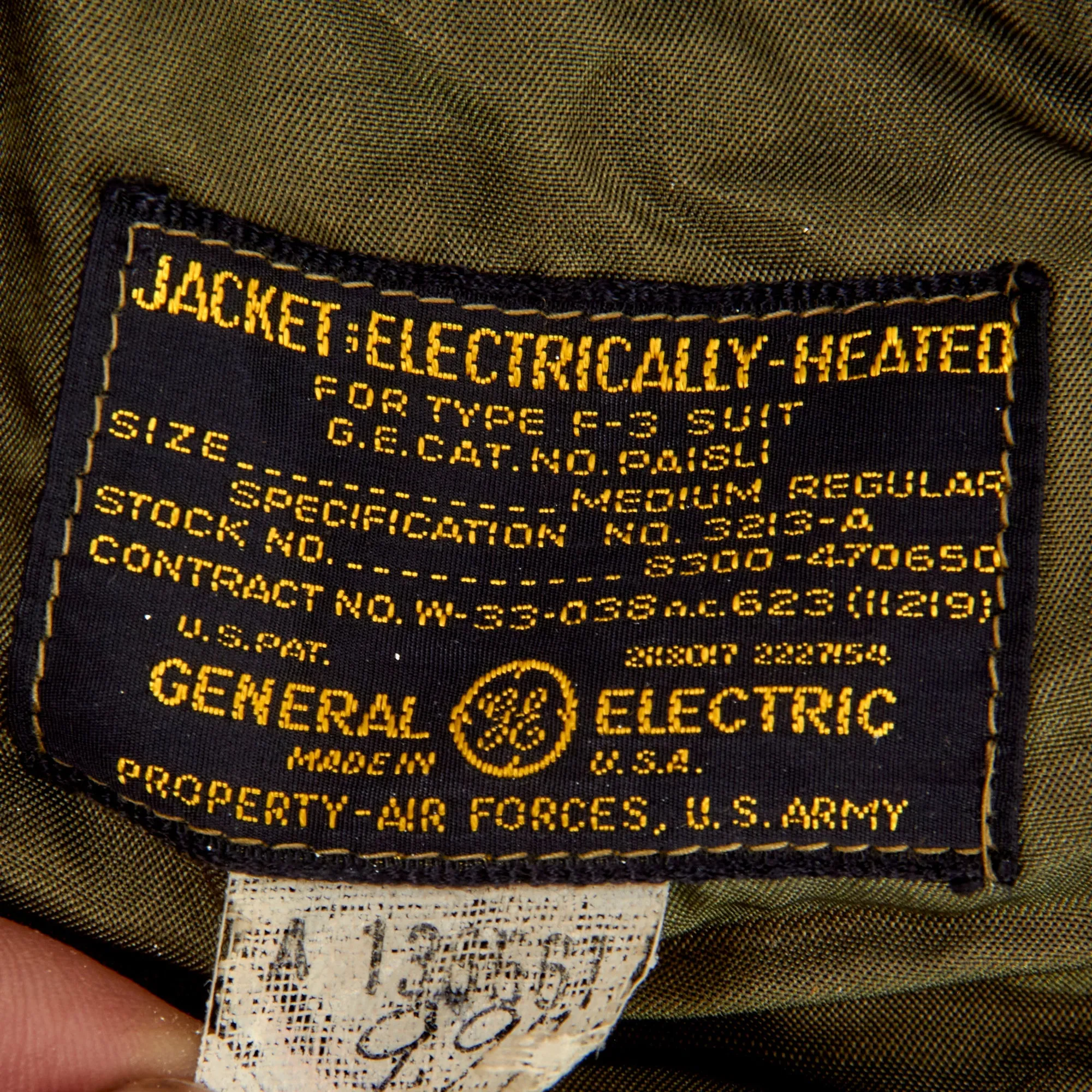 Original U.S. WWII to Immediate Post War Era Army Air Forces Type F-3 Heated Trousers, Type F-3 Heated Jacket and US Navy N-1 Type Winter Trousers - 11 Items Total