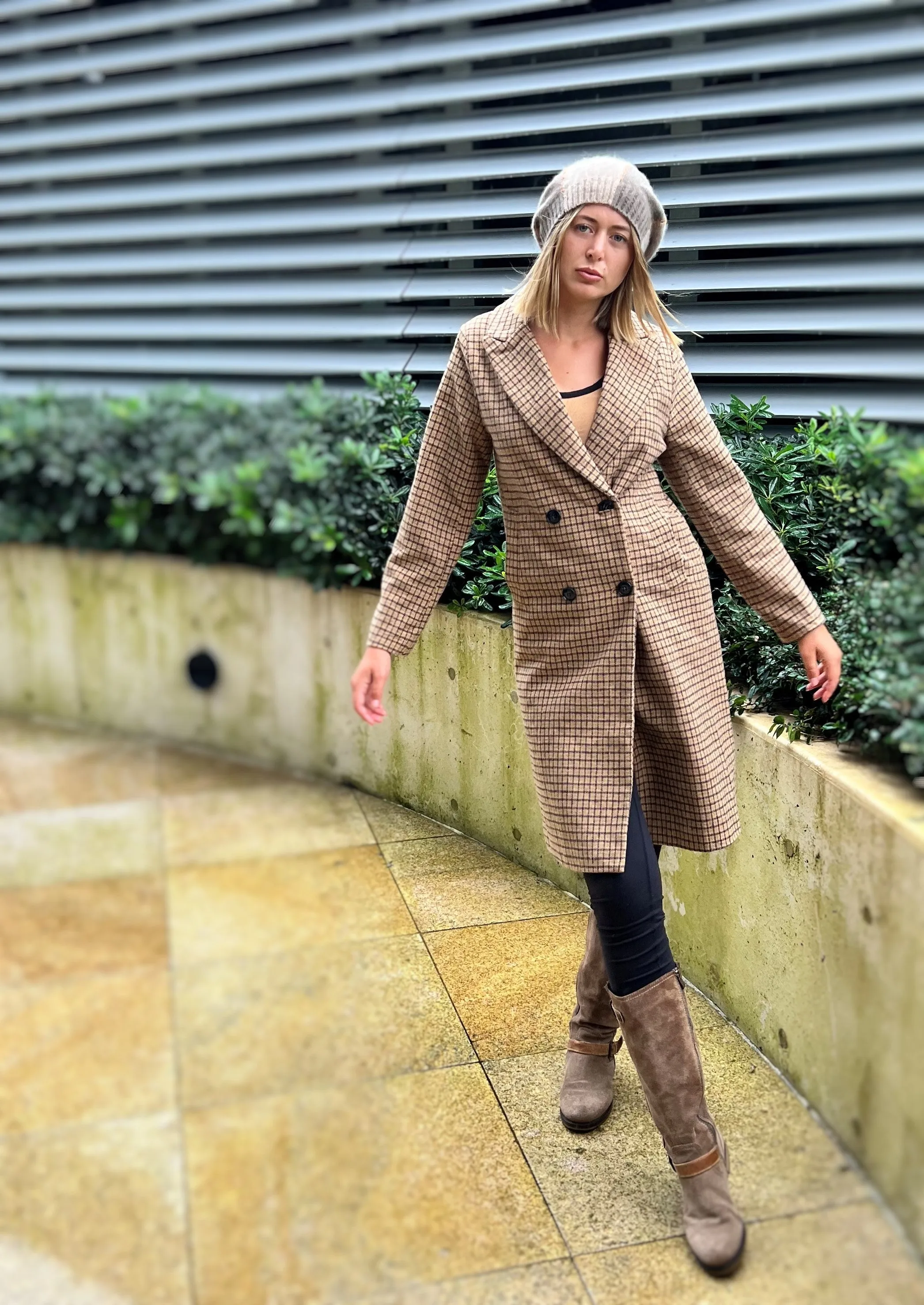 Oxford Coat | Brown Check