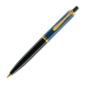 Pelikan Souveran K400 Ball Pen - Blue with Gold Trim