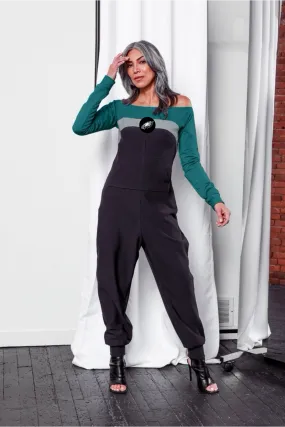 Philadelphia Eagles Color Block Jumpsuit